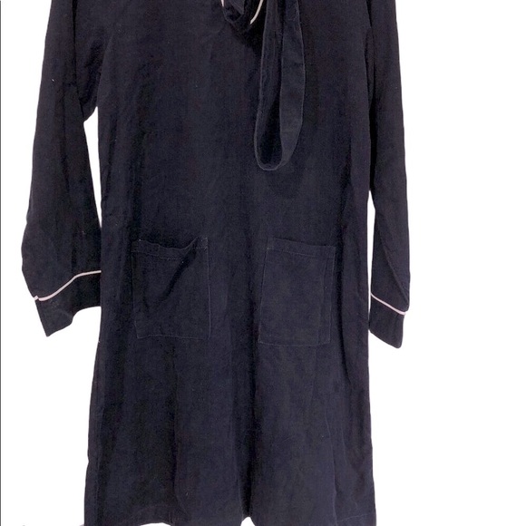 DBA size juniors large navy corduroy shift dress - Picture 5 of 8
